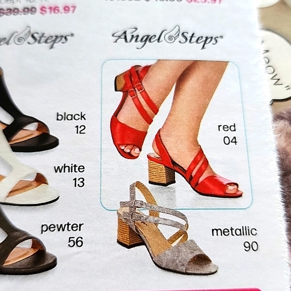 Metallic Sandals New in box by Angel Steps - Picture 13 of 13